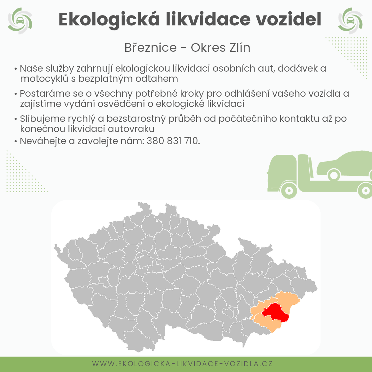 likvidace vozidel - Březnice