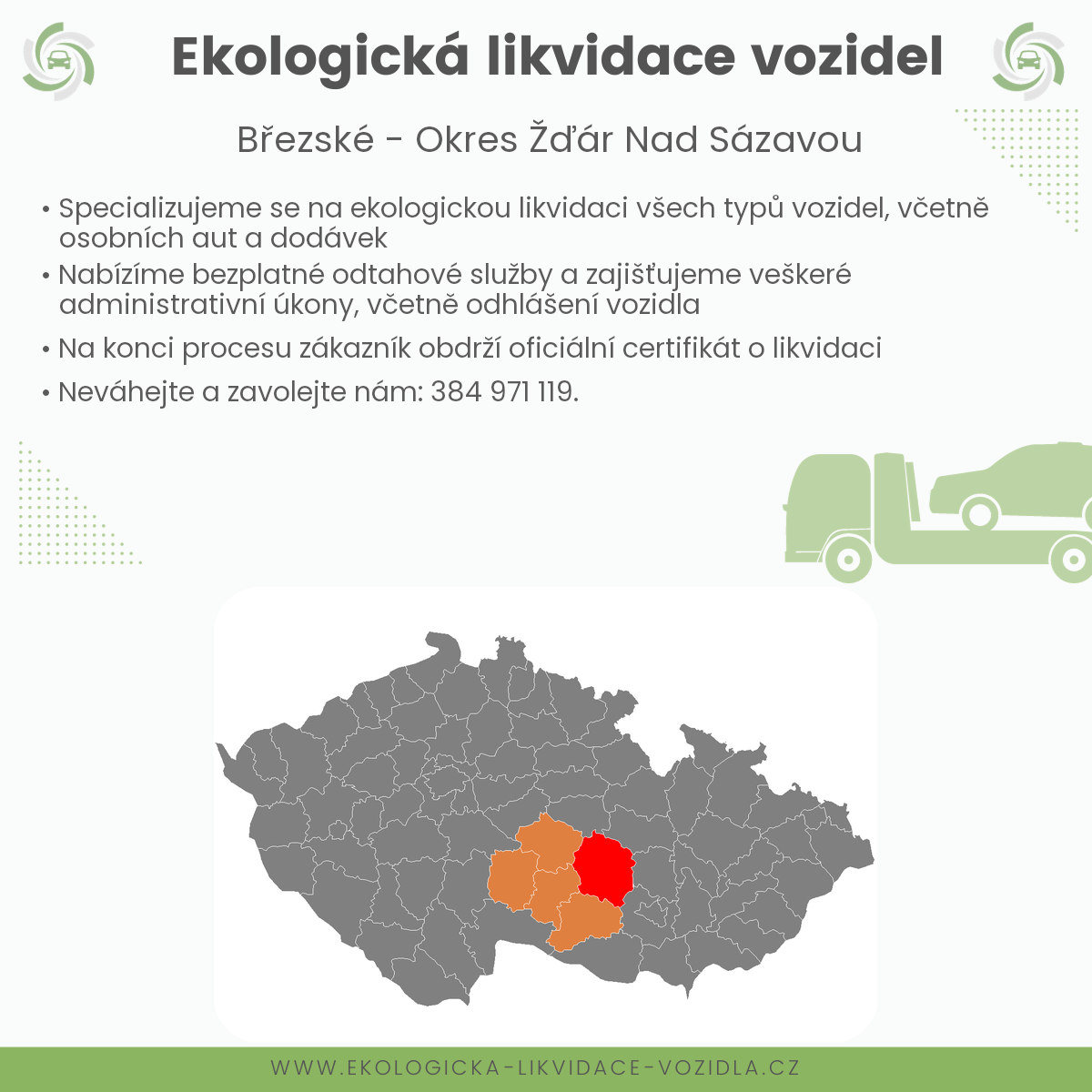 likvidace vozidel - Březské