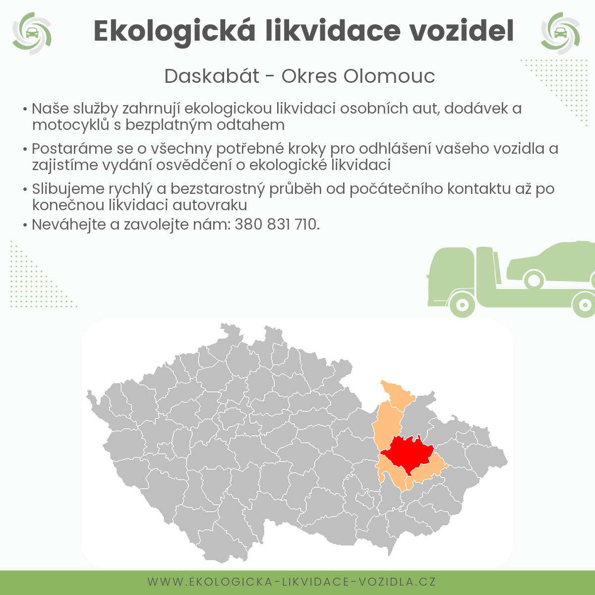 likvidace vozidel - Daskabát