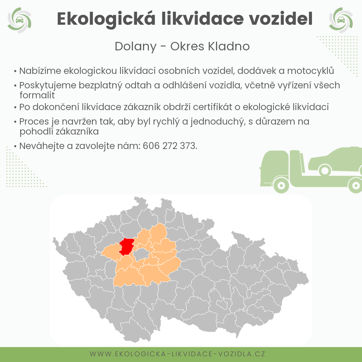 likvidace vozidel - Dolany