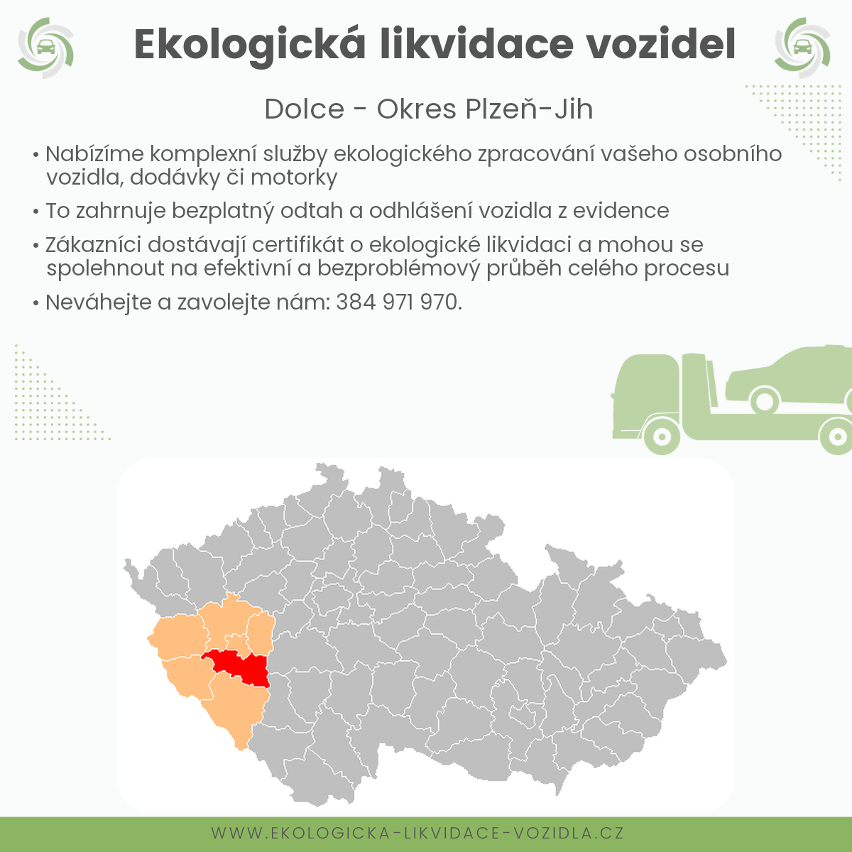 likvidace vozidel - Dolce