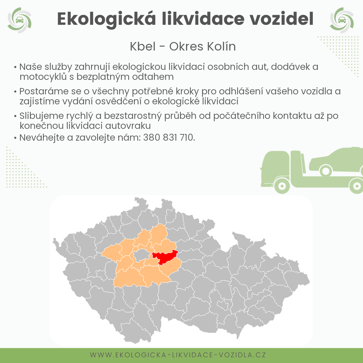 likvidace vozidel - Kbel