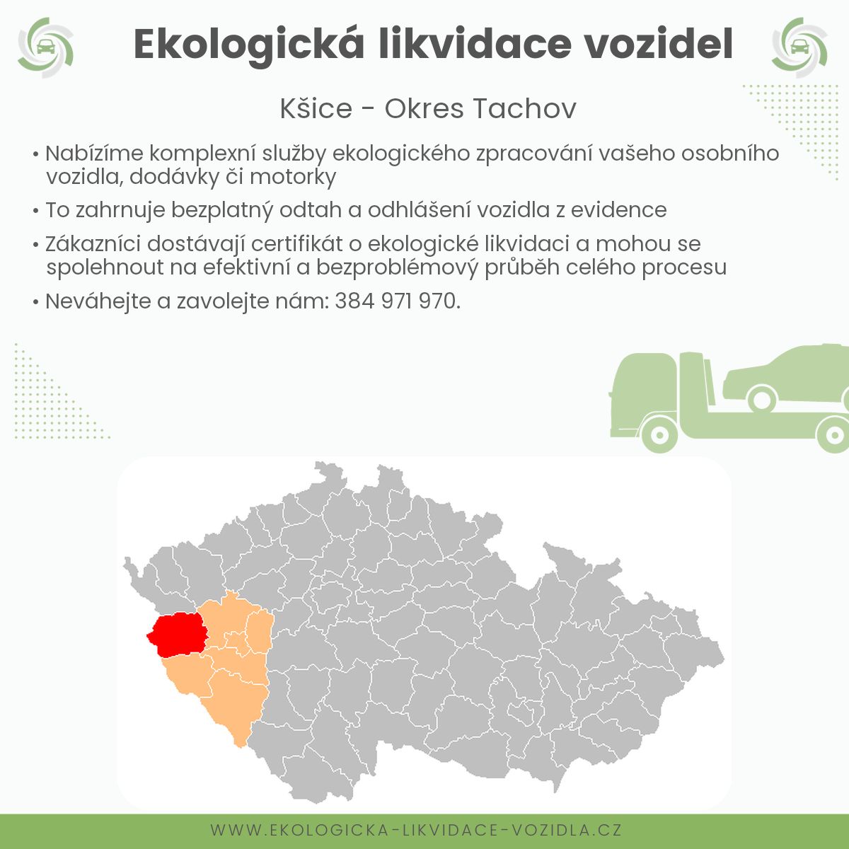 likvidace vozidel - Kšice