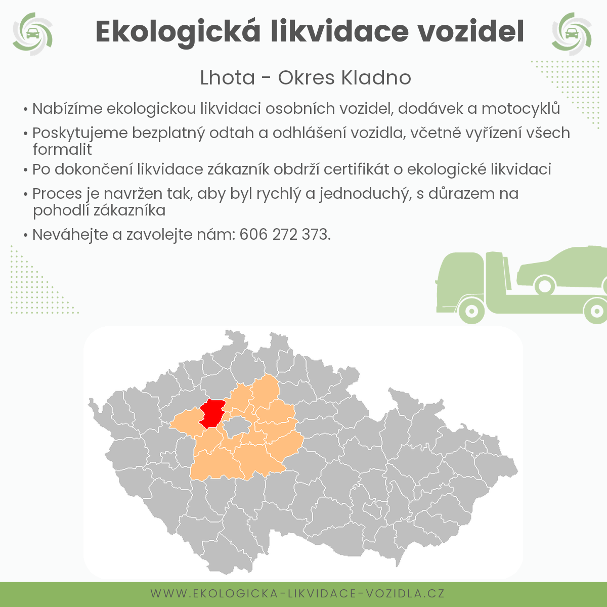 likvidace vozidel - Lhota