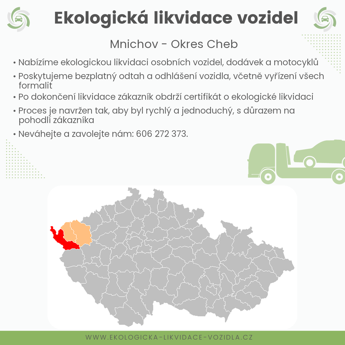 likvidace vozidel - Mnichov