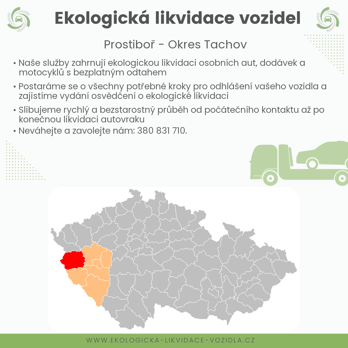 likvidace vozidel - Prostiboř