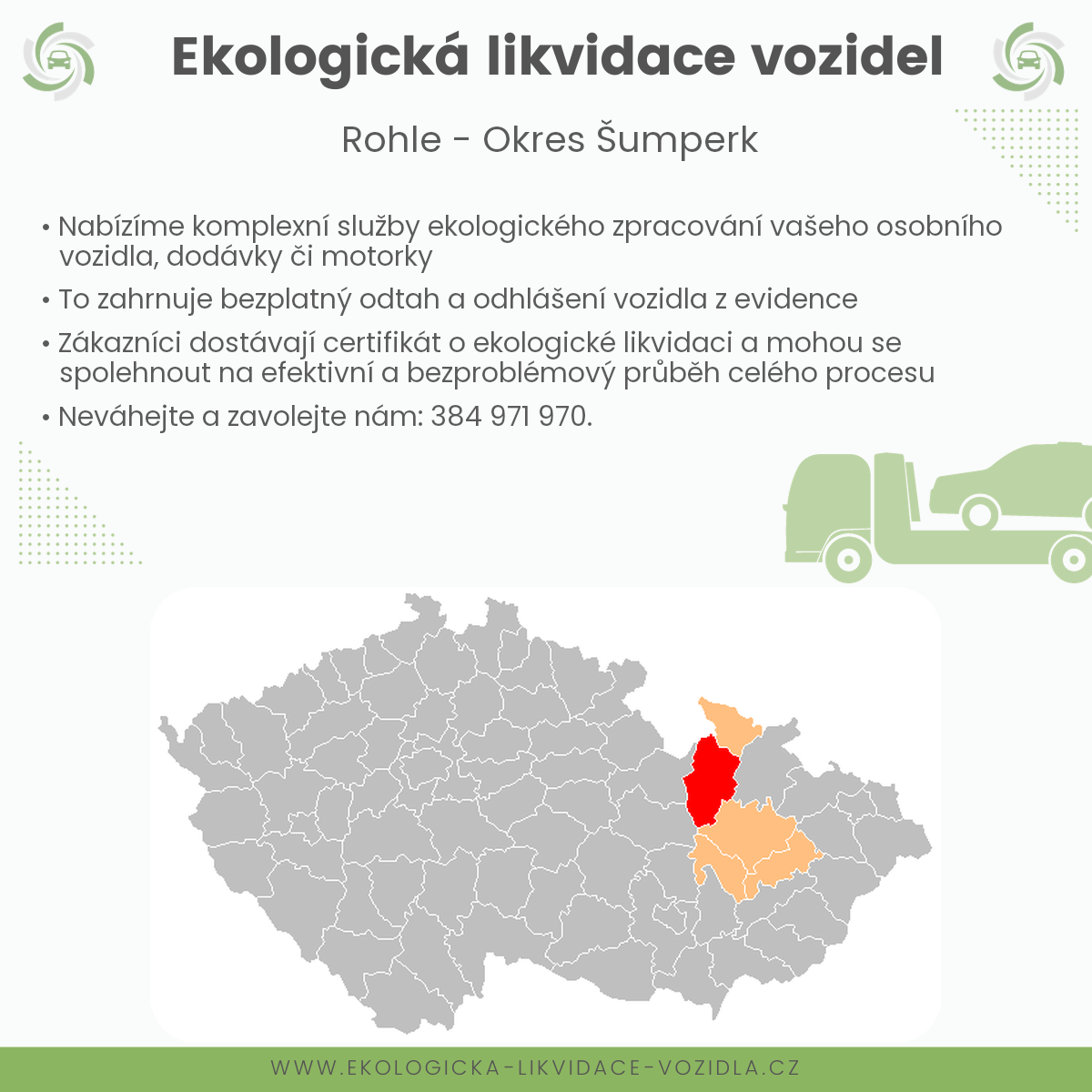 likvidace vozidel - Rohle