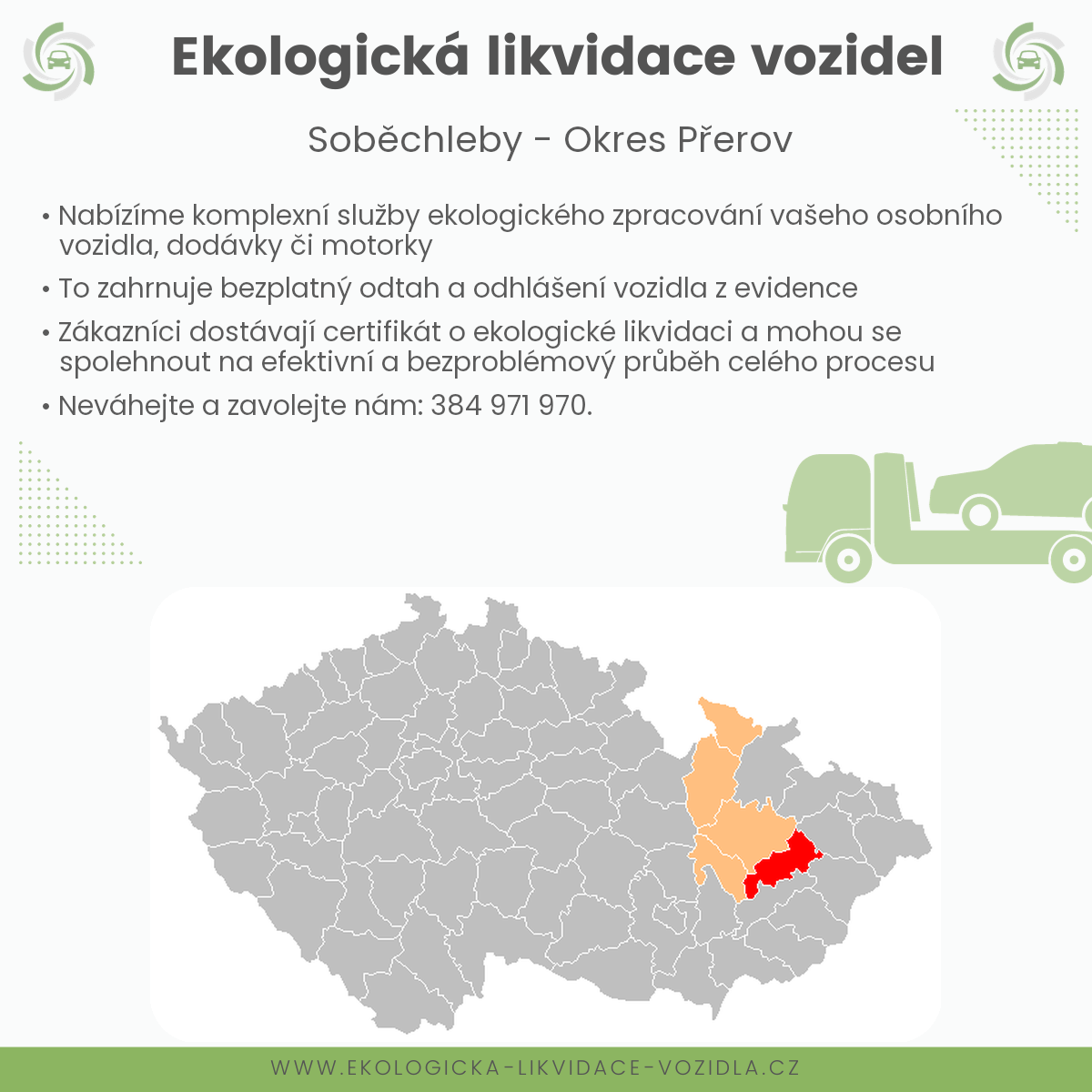 likvidace vozidel - Soběchleby