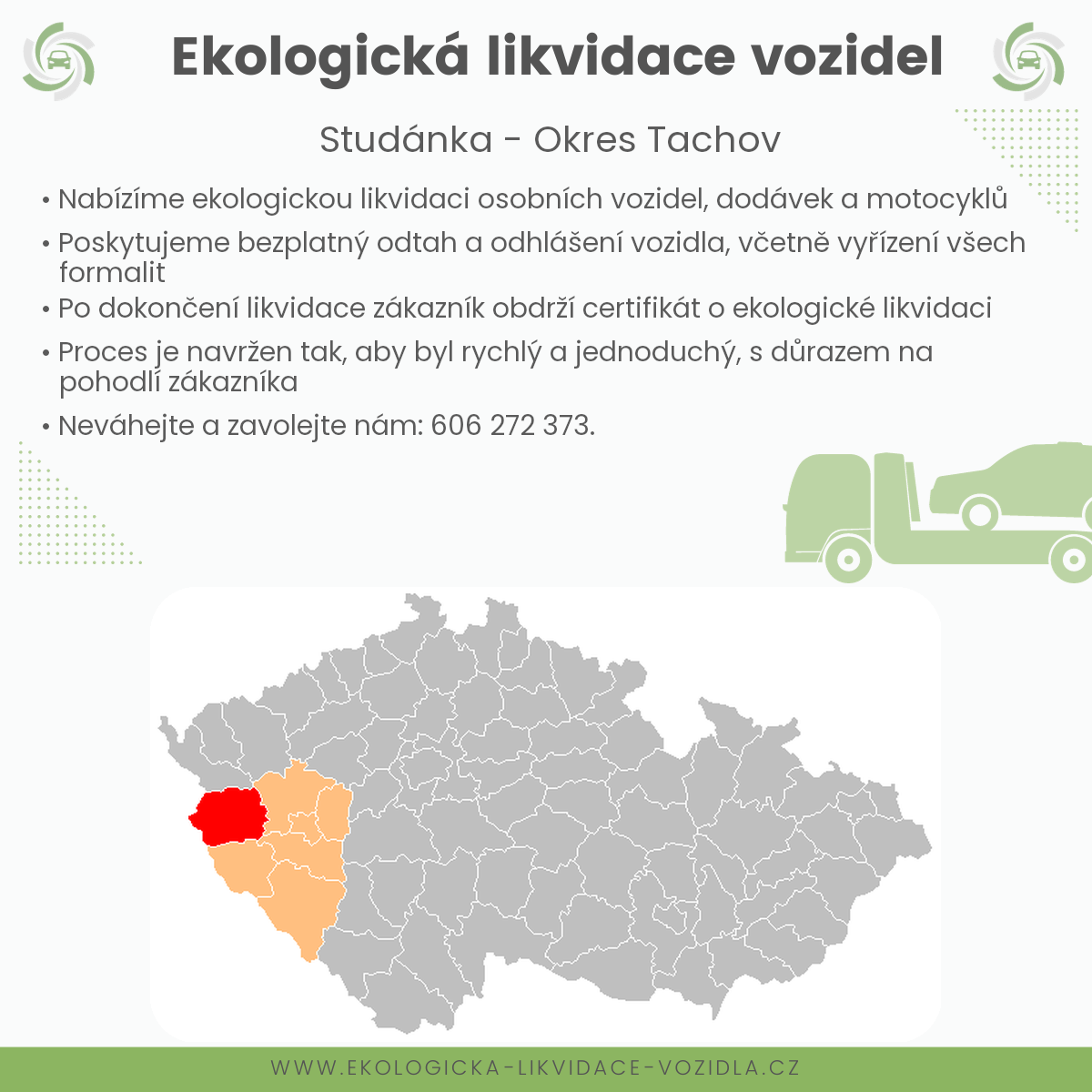 likvidace vozidel - Studánka