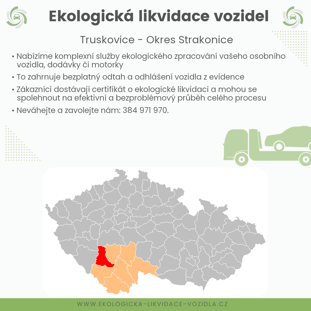 likvidace vozidel - Truskovice