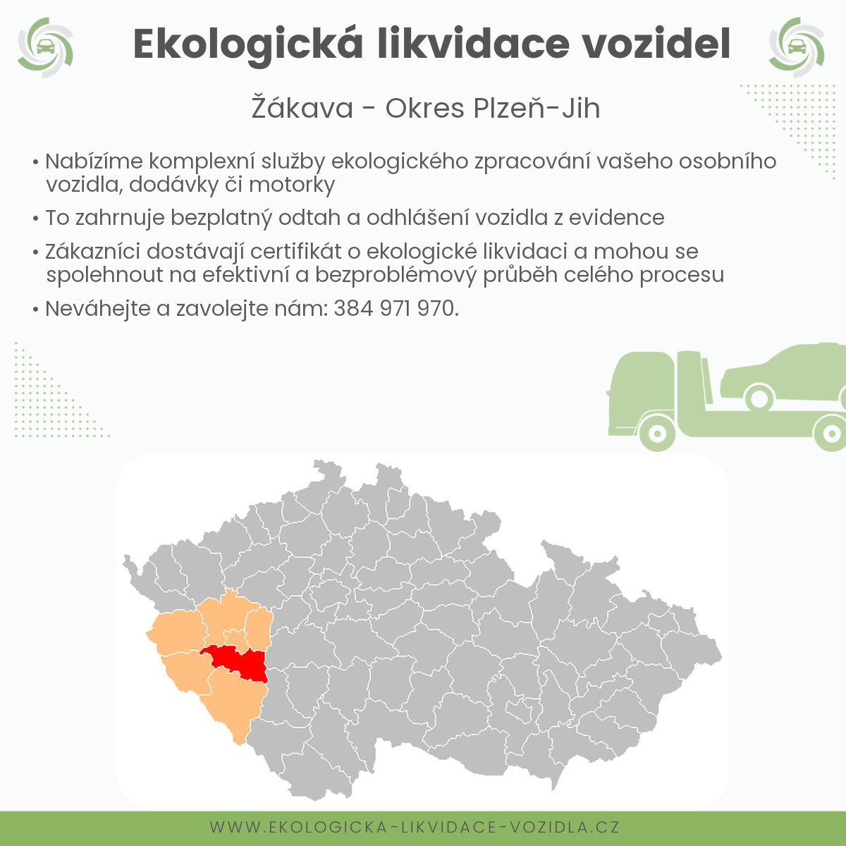 likvidace vozidel - Žákava